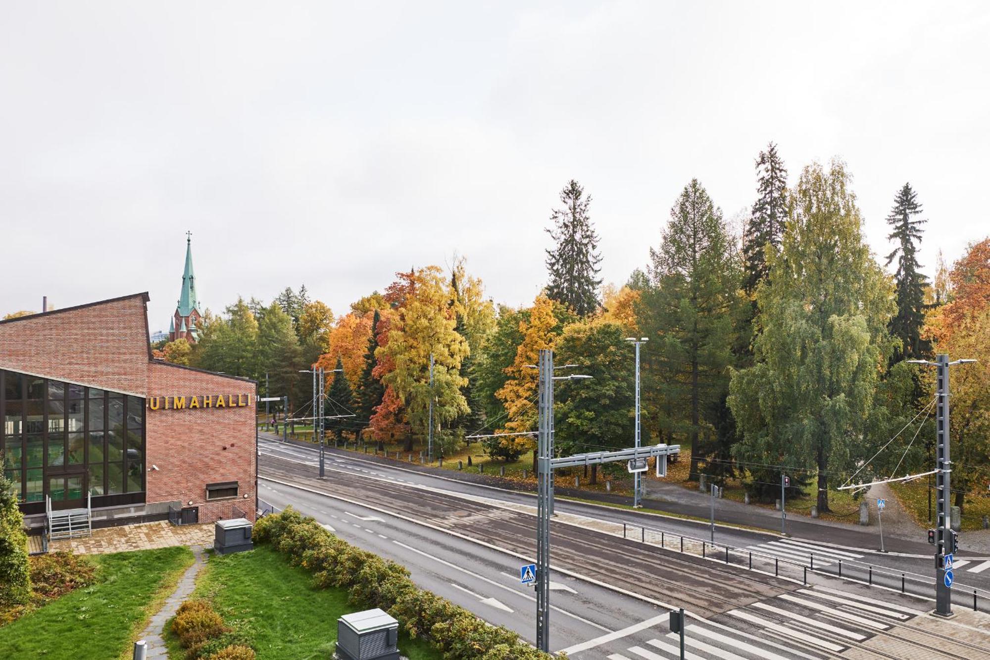 Rauhallinen Kolmio Omalla Saunalla Tampereen Keskustassa Экстерьер фото
